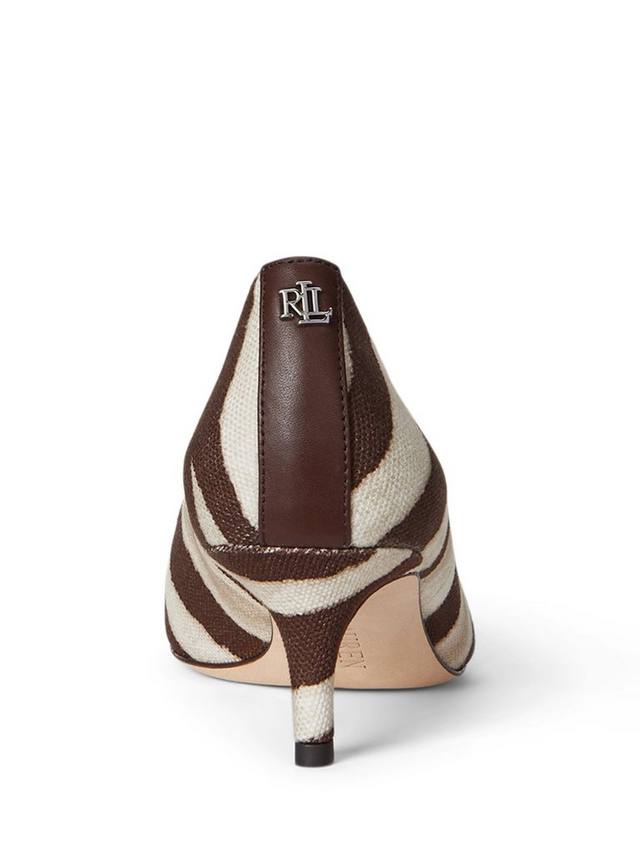 Туфли-лодочки Lauren Adrienne с принтом зебры Ralph Lauren — фото 4