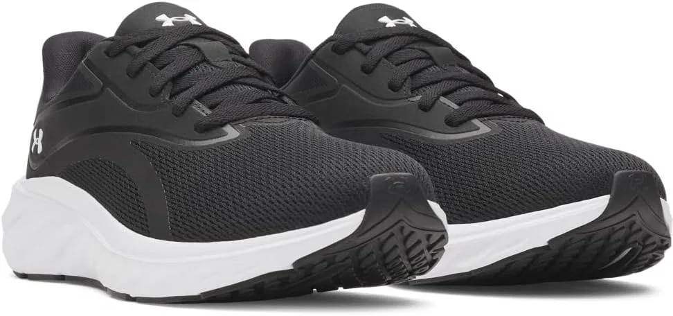Мужские кроссовки Under Armour UA Ascend, черные/черно-белые, размер 40 EU — фото 2
