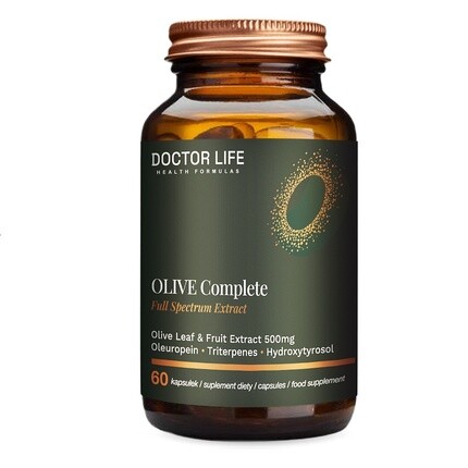 

Doctor Lifeolive Complete Full Spectrum Extract 500 мг Пищевая добавка 60 капсул