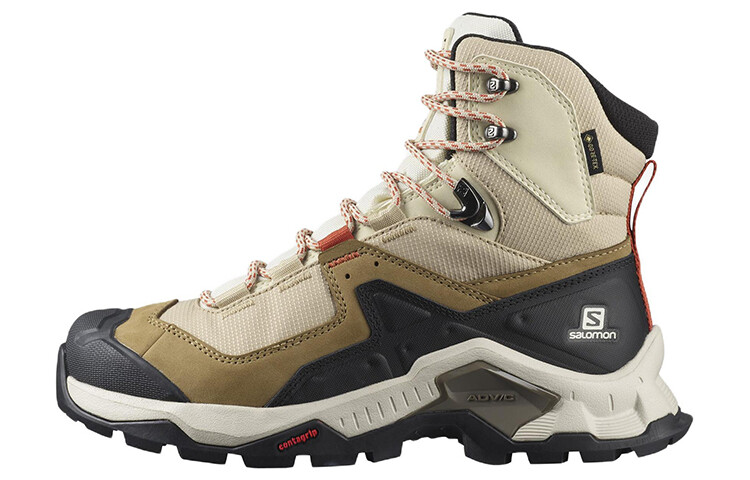 

Gore-Tex Hiking Shoes Women's High-top Vanilla Ice/black Salomon