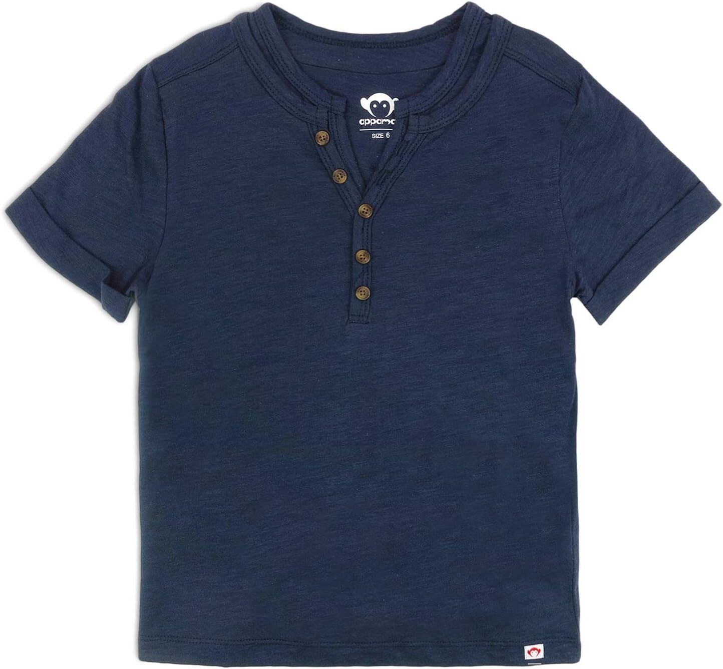

Футболка Appaman Hilltop Henley, цвет Navy Blue