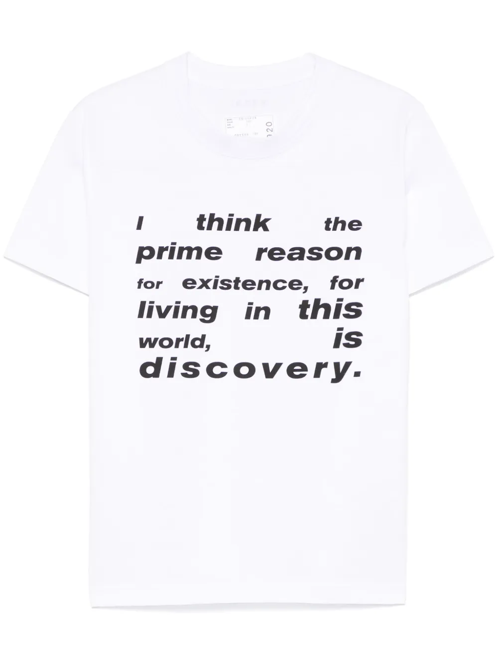 

Футболка James Dean SACAI, белый