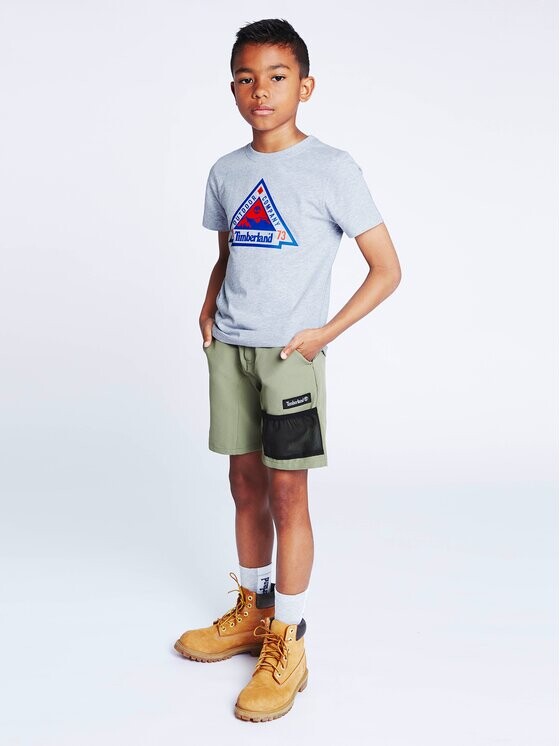 

Футболка стандартного кроя Timberland, серый