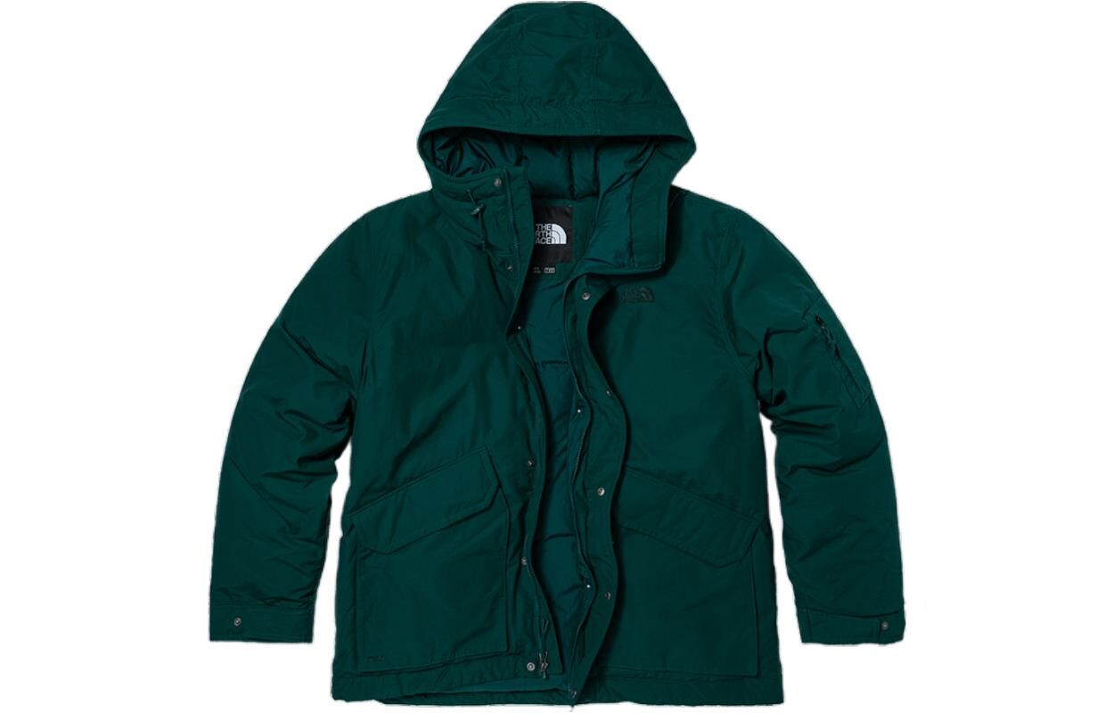 

Пуховик мужской зеленый The North Face, зеленый