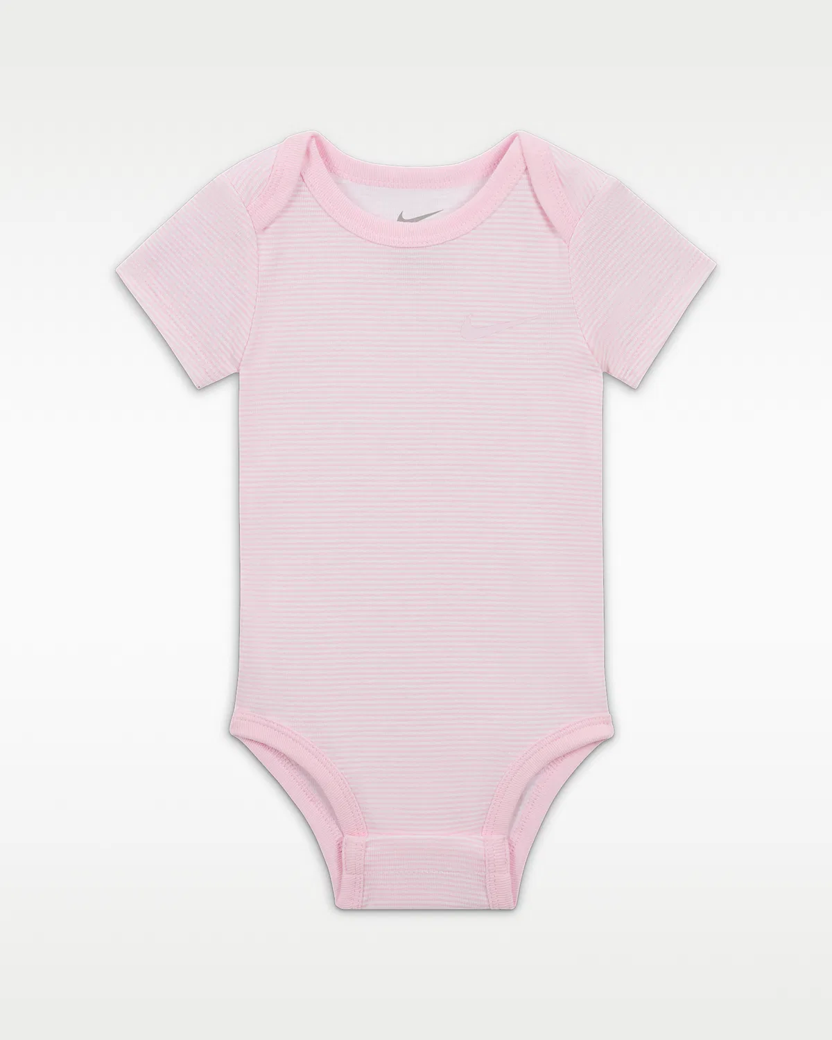 Боди (3 шт.) Nike Baby Essentials для малышей (0-9M), Birch Heather/Birch Heather — фото 3