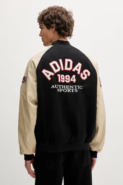 Куртка бомбер с утеплителем Adidas Originals, черный