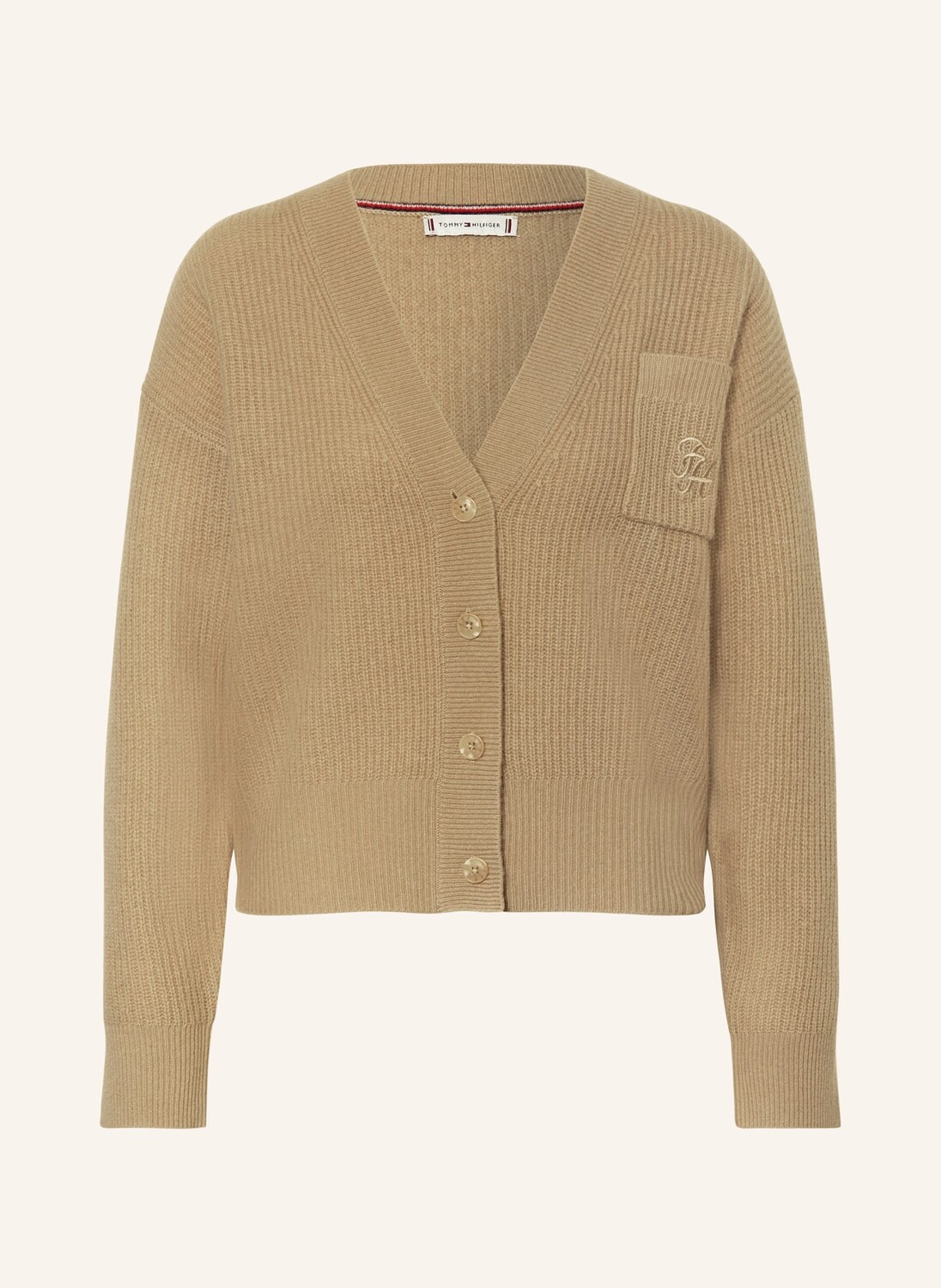 

Кардиган Tommy Hilfiger, бежевый