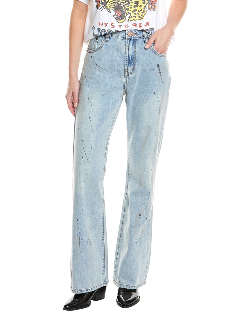 

Джинсы-клеш с завышенной талией Charlie Fleetwood Artiste Slim Bootcut от One Teaspoon, синий