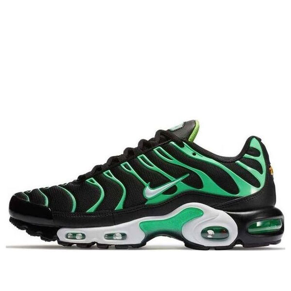 

Кроссовки air max plus 'black electric green' Nike, черный
