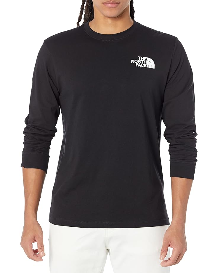 

Футболка The North Face Long Sleeve Box NSE, цвет TNF Black/TNF White