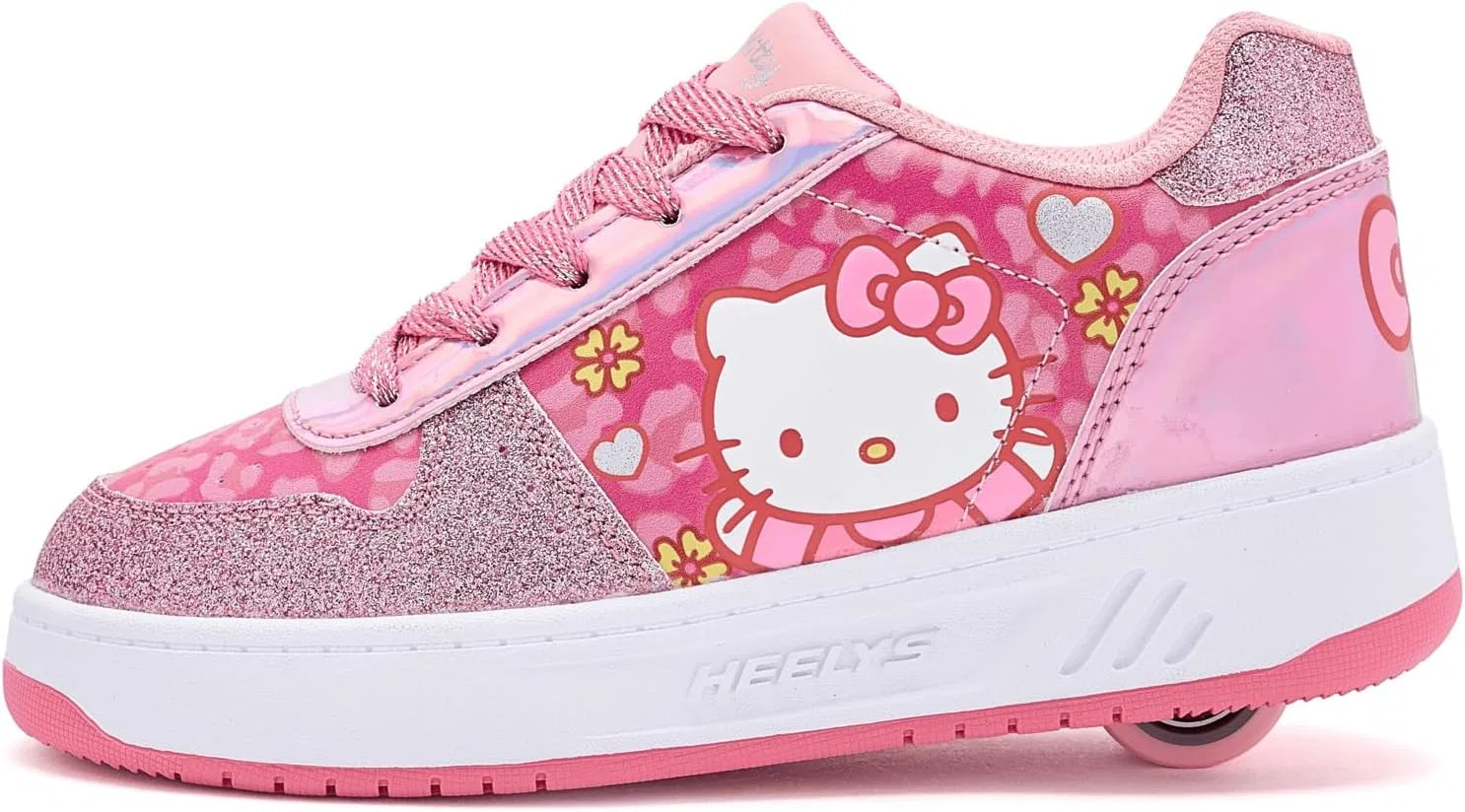 Кроссовки на колесиках HEELYS, розовый — фото 4