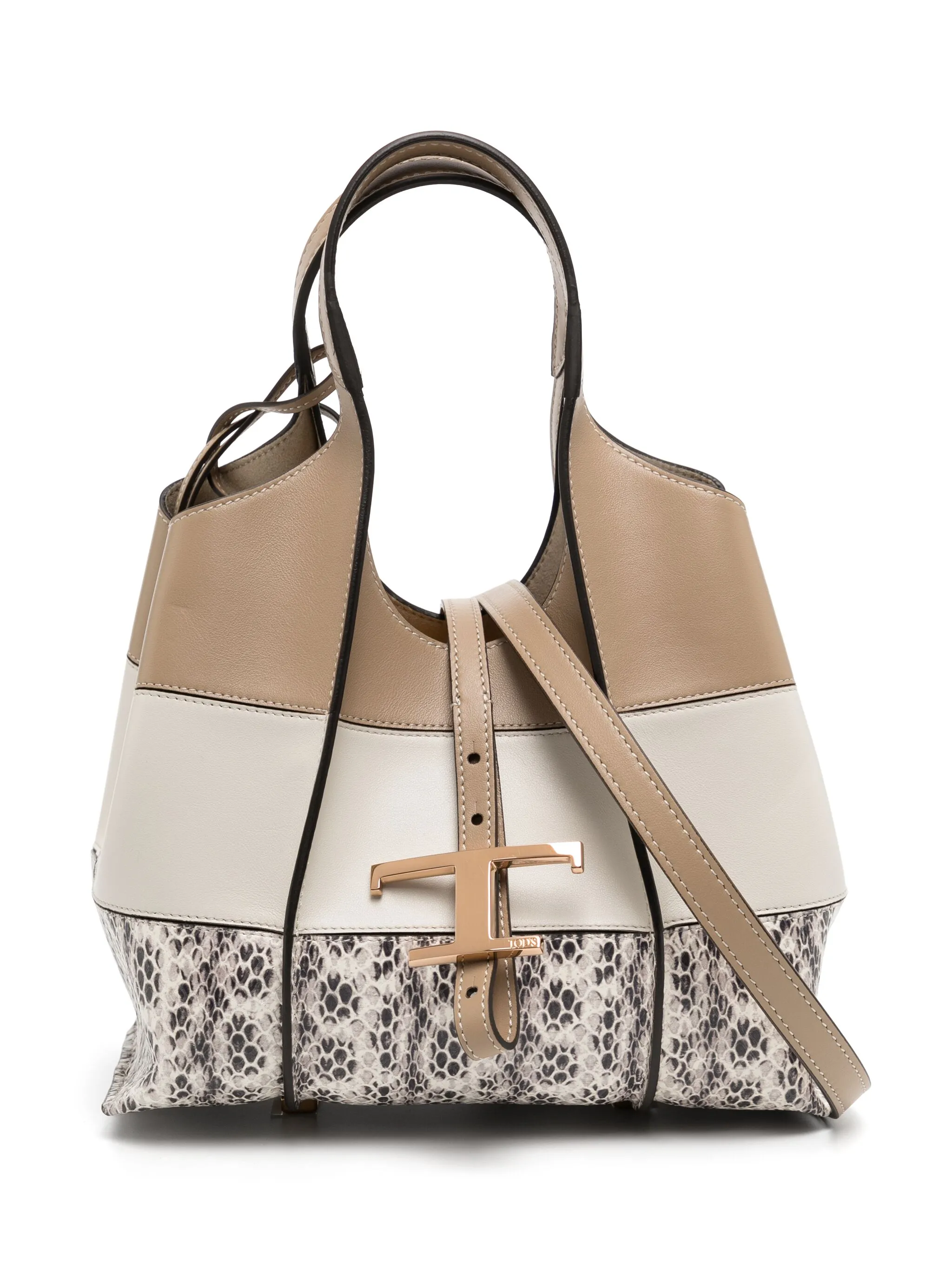 

Сумка-тоут T Timeless Tod'S, бежевый