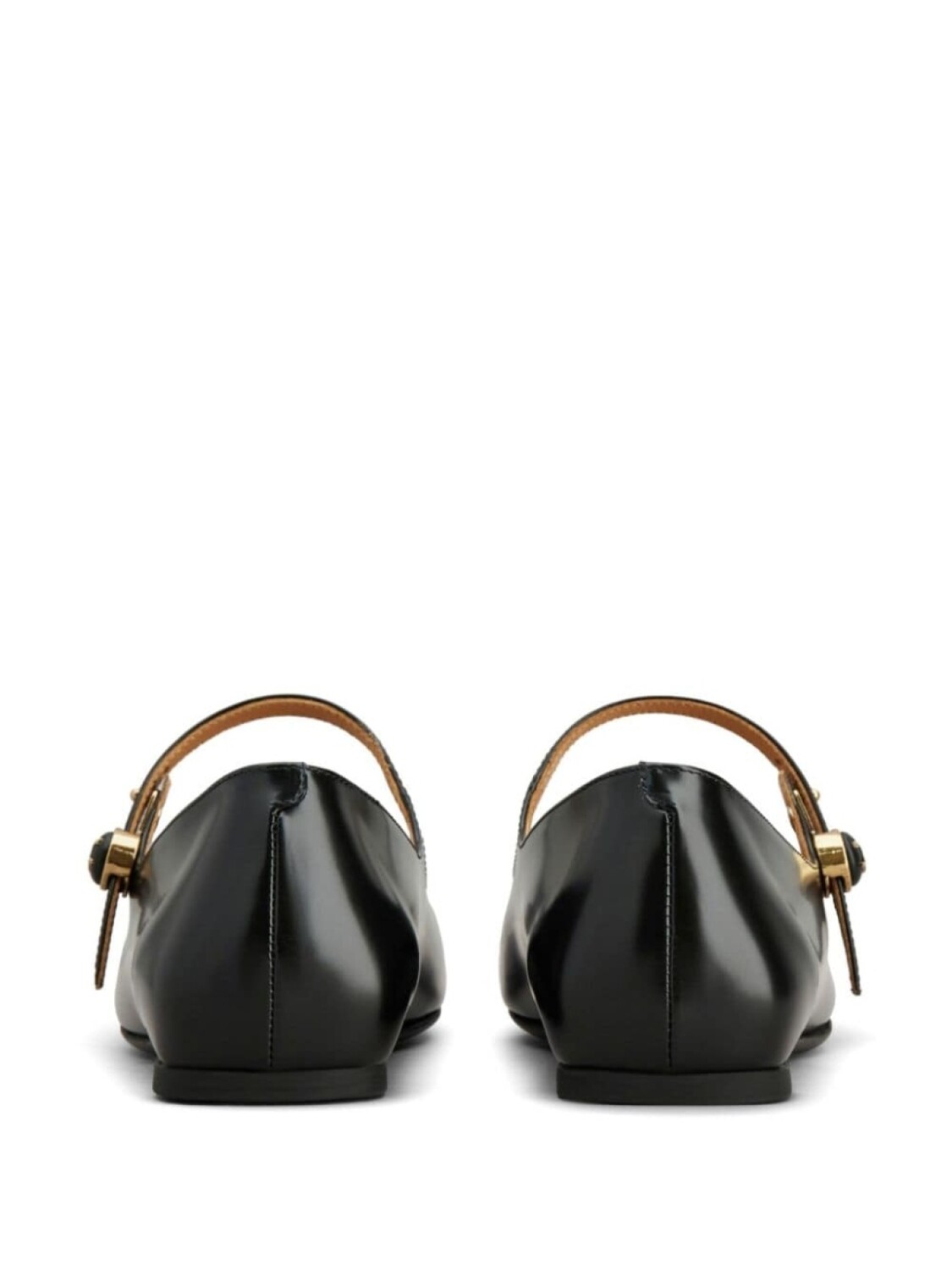 Tod's лакированные балетки, черный — фото 3
