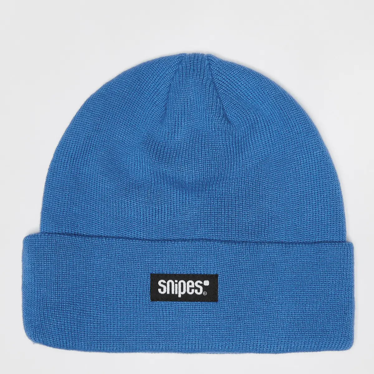

Шапка SNIPES Woven Basic Logo Beanie, синий
