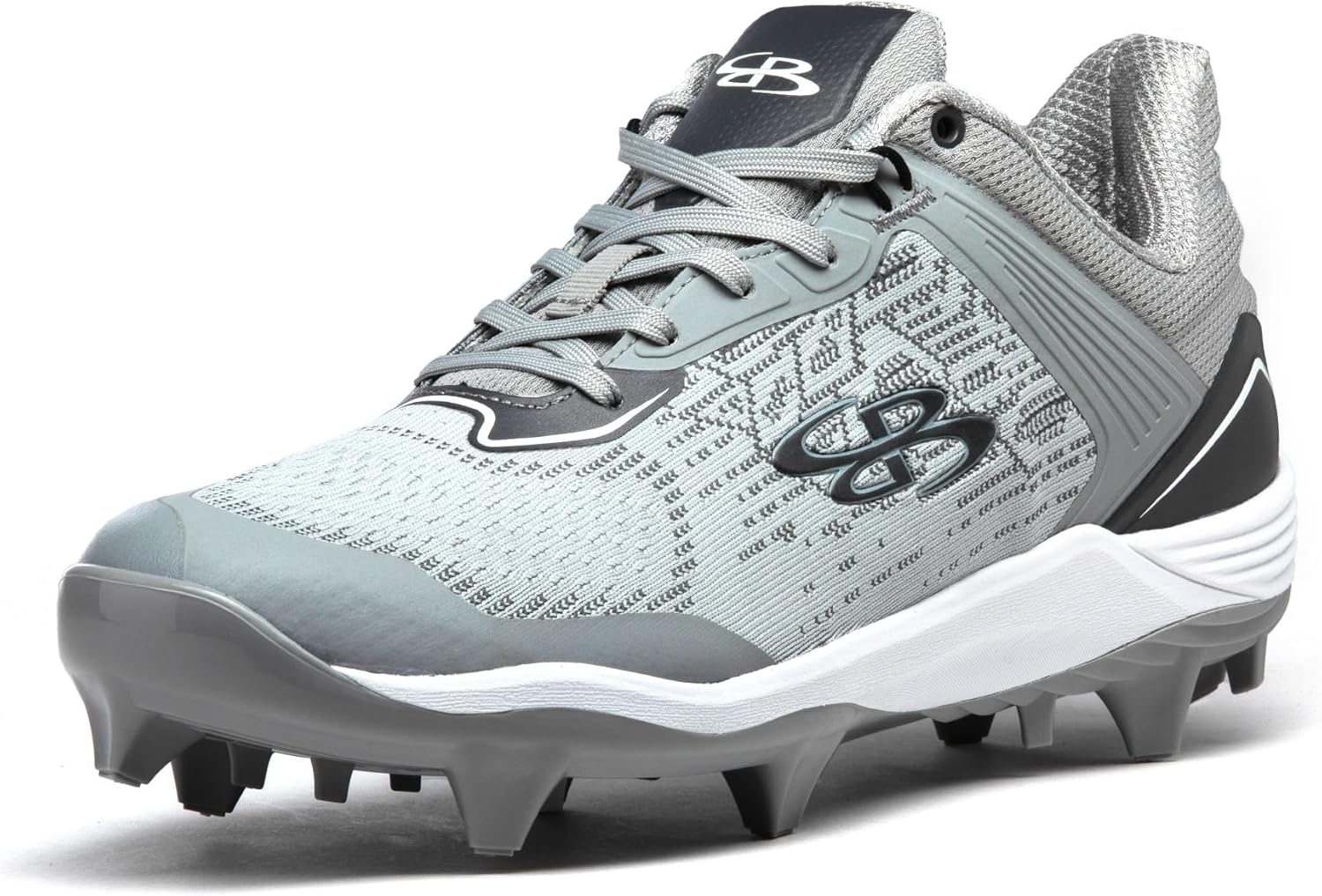 

Мужские бутсы Boombah Viper Pureknit с литой подошвой - Status - Разные цвета - Разные размеры, серый/угольный