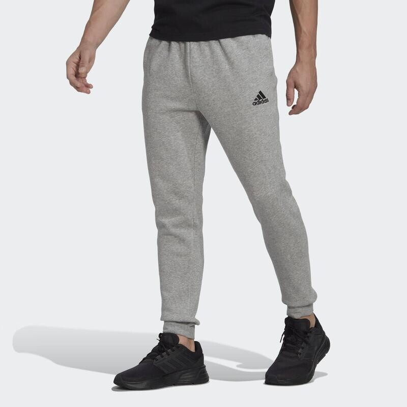 

Флисовые брюки зауженного кроя Essentials стандартного размера ADIDAS, цвет gris