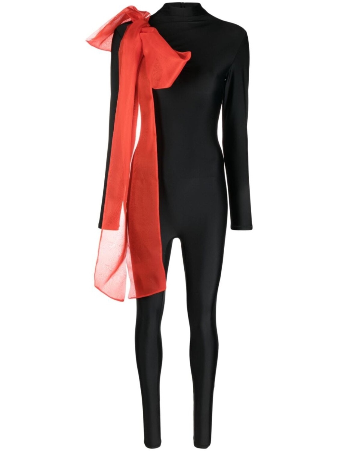 

Atu Body Couture комбинезон с бантом, черный