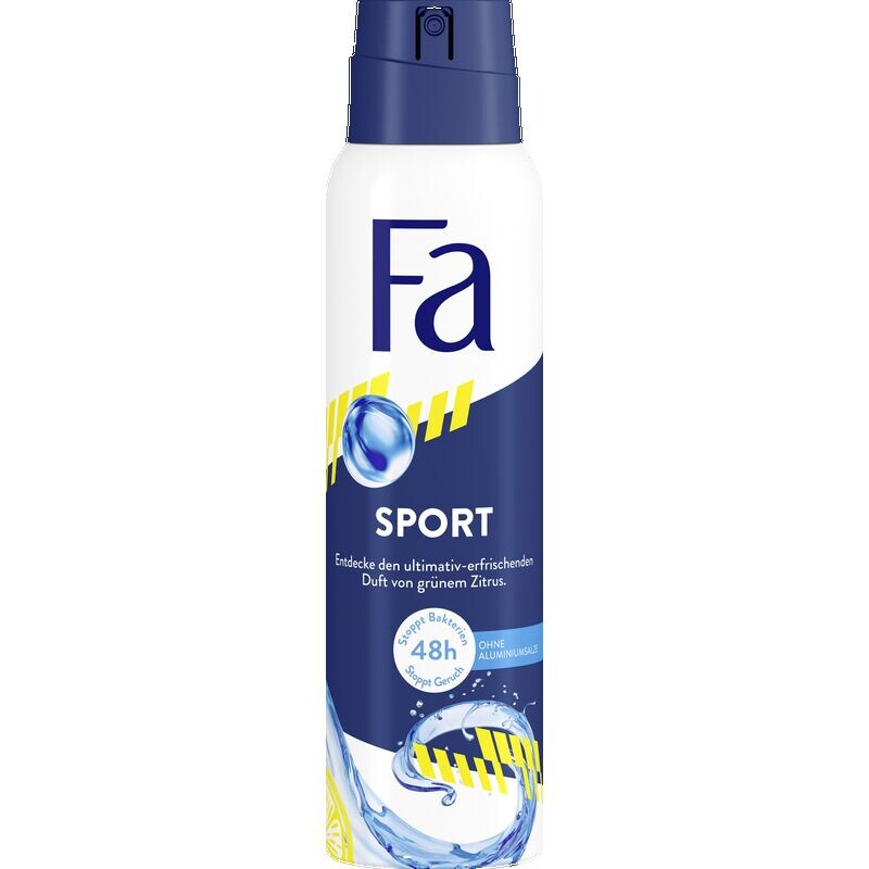 

Дезодорант-спрей спорт 150мл Fa, 150 ml