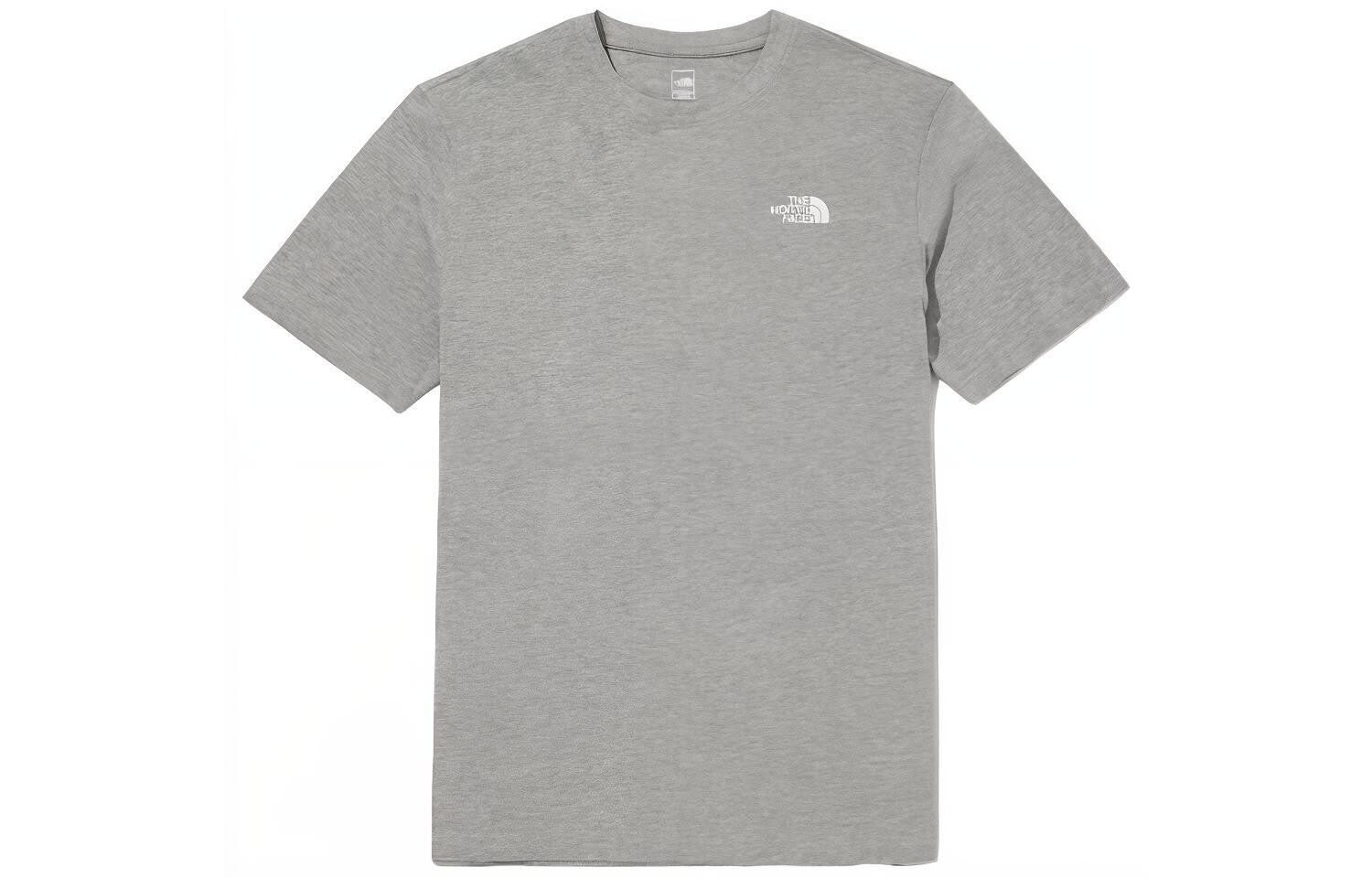 

Футболка унисекс серая The North Face, серый
