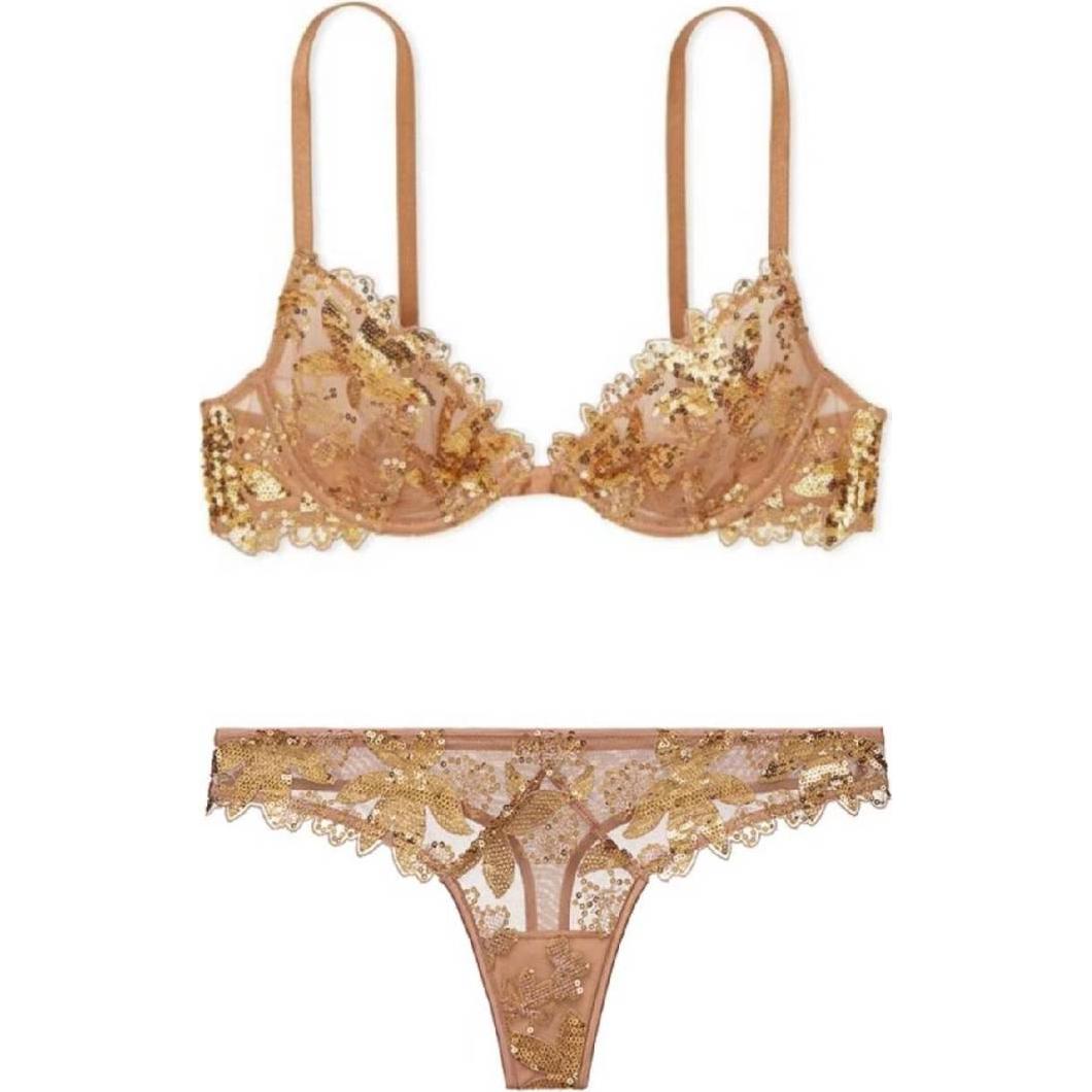 

Комплект нижнего белья Victoria's Secret женский хаки