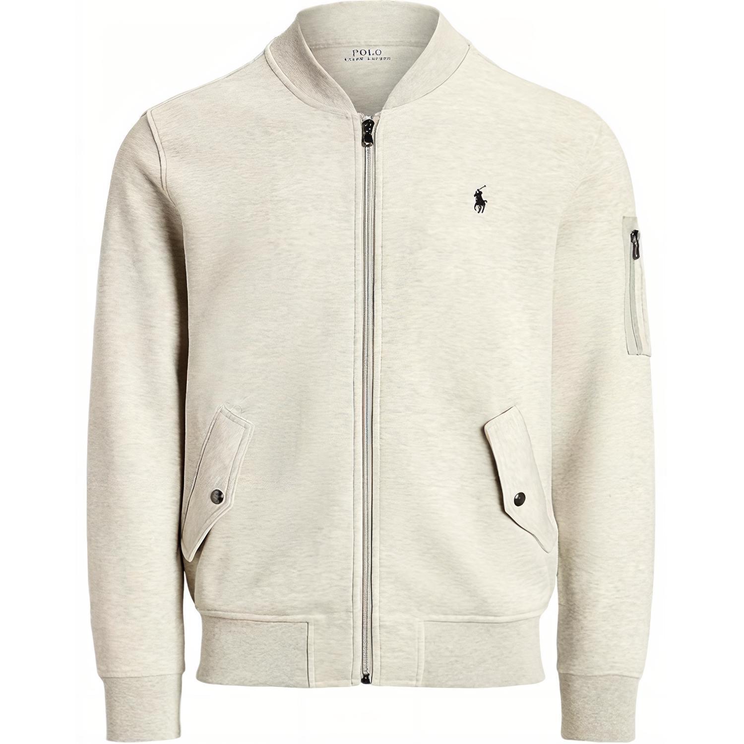 Polo Ralph Lauren Полузастегивающийся свитшот, Light Gray — фото 3