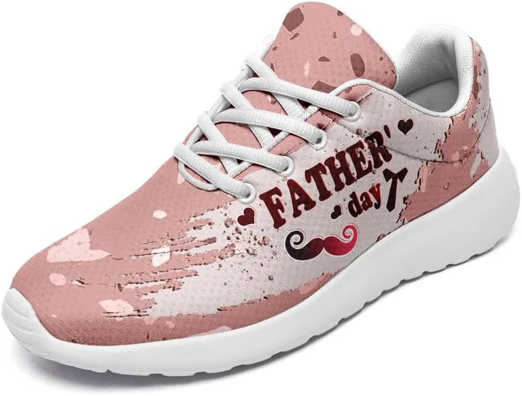 

Модные мужские кроссовки с шнуровкой, комфортные, для повседневной носки, бега и ходьбы, легкая обувь на подарок для папы AWSOLE, белый