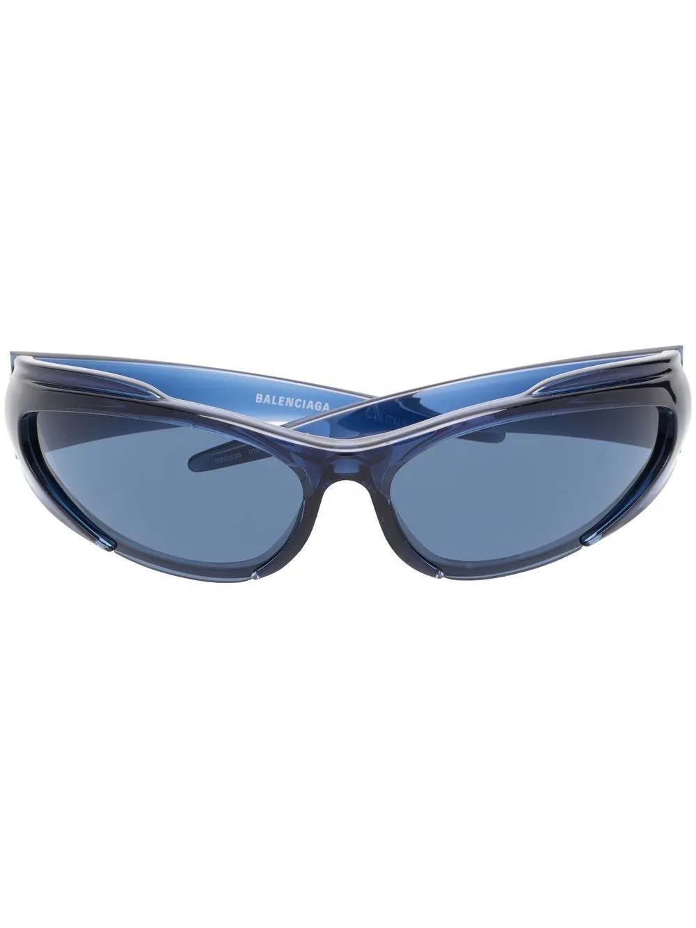 

Солнцезащитные очки Reverse Xpander в прямоугольной оправе Balenciaga Eyewear, синий