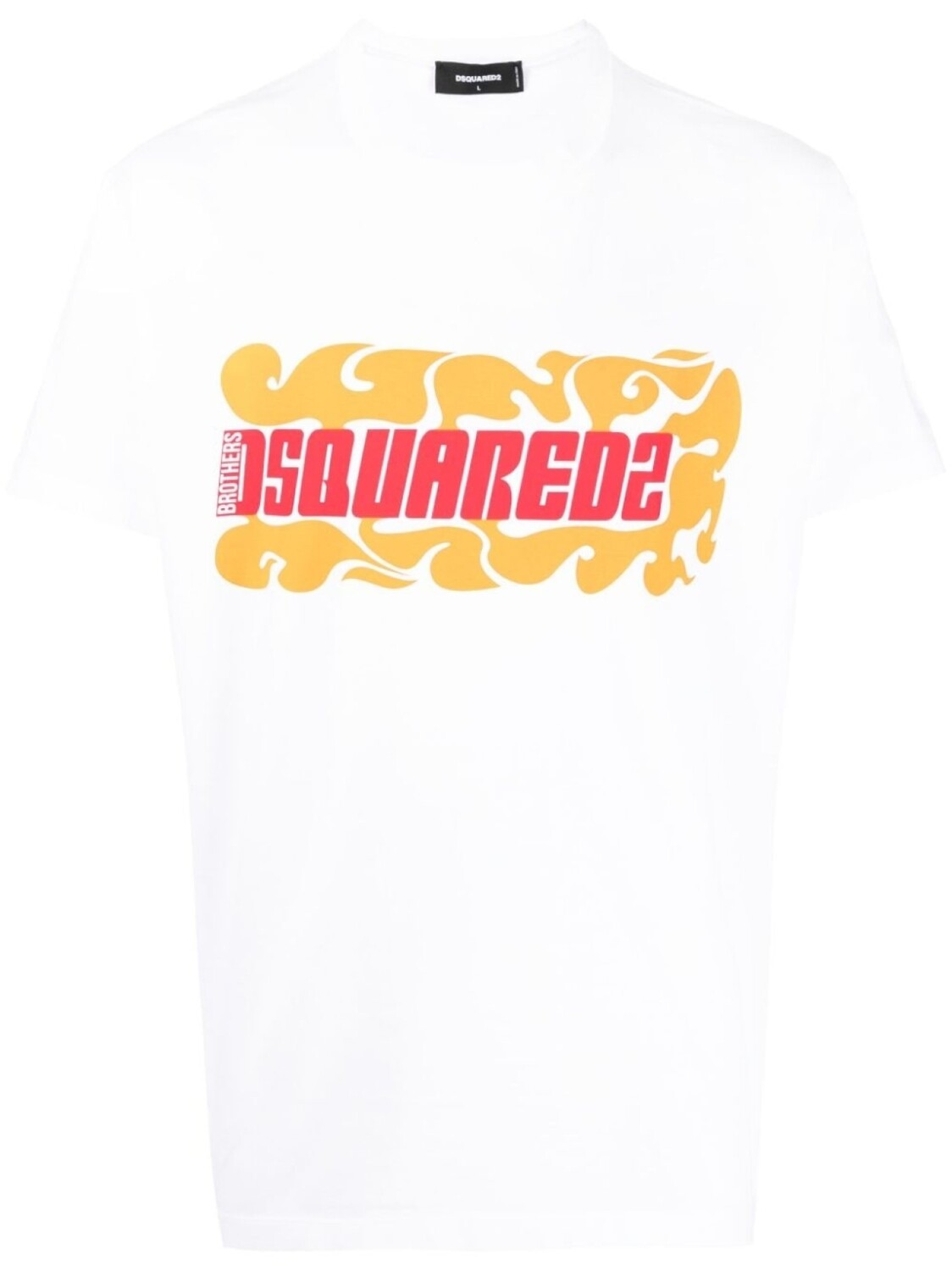 

Dsquared2 футболка с логотипом Wave, белый