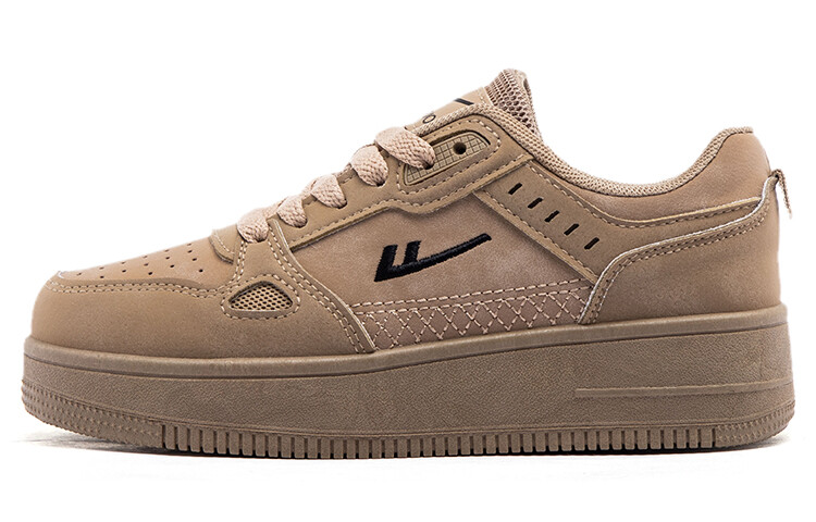 

Кроссовки WARRIOR Skateboarding Shoes Unisex Low-top Khaki, хаки