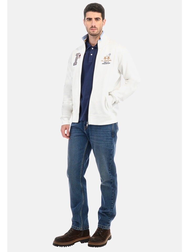 

Спортивная куртка La Martina Sweatjacke, белый