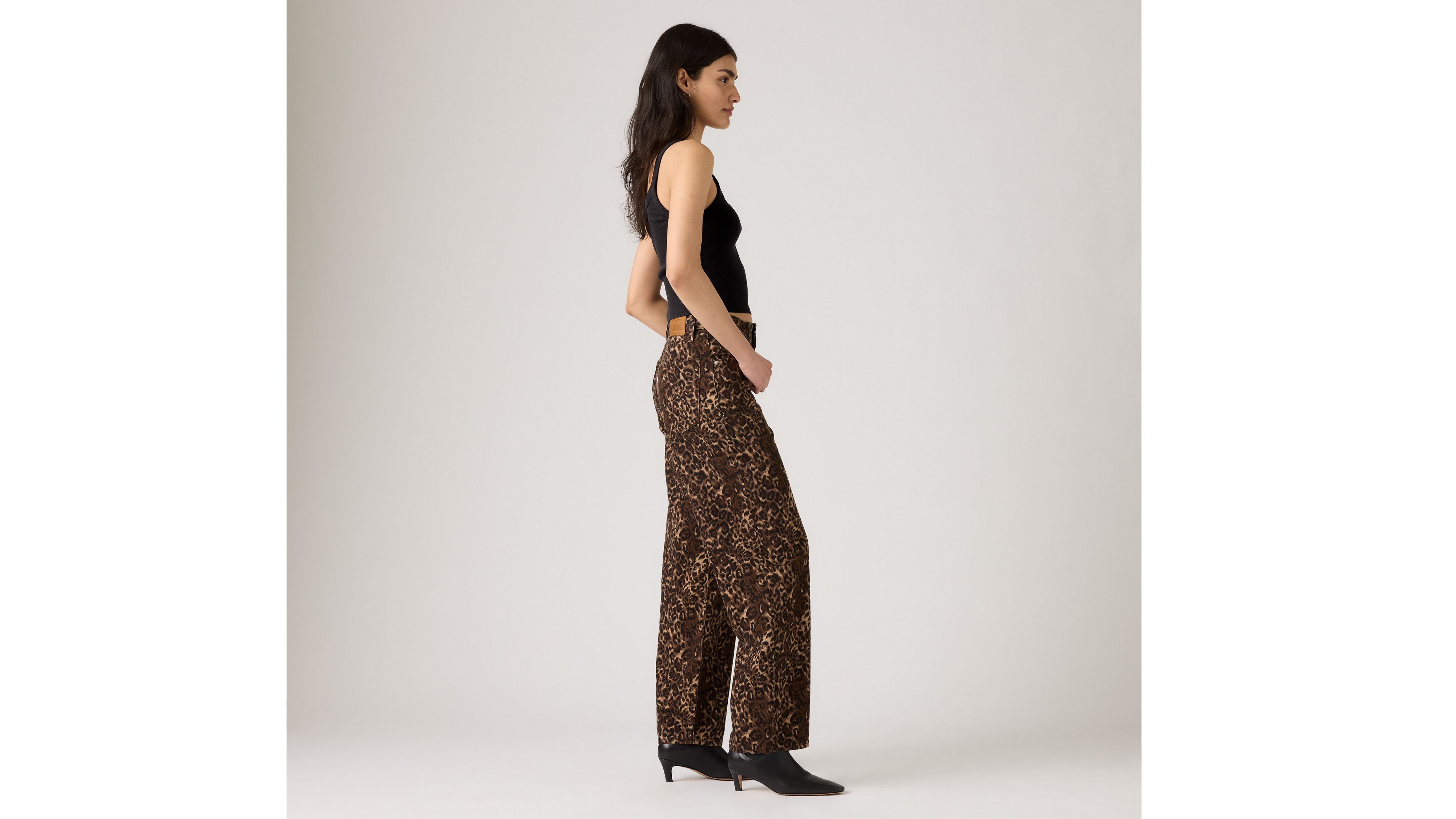 Женские джинсы Baggy Dad Levi's, Cat Eyes - Brown — фото 4