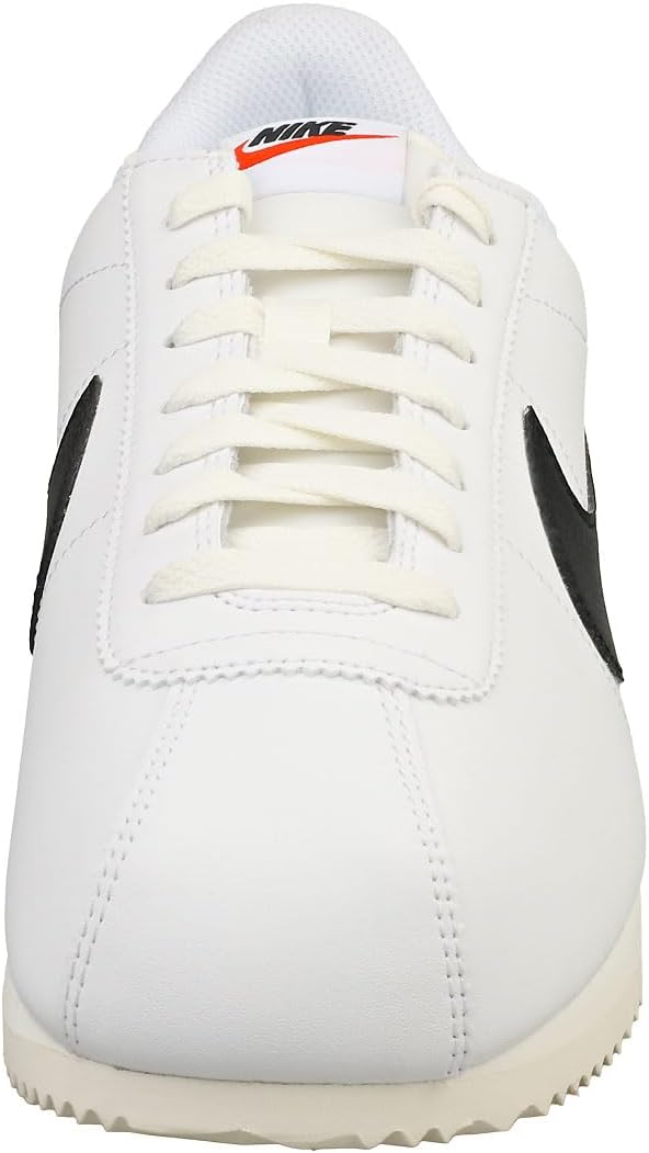 NIKE Cortez, кроссовки мужские, White Black Light Photo Blue Candle — фото 3