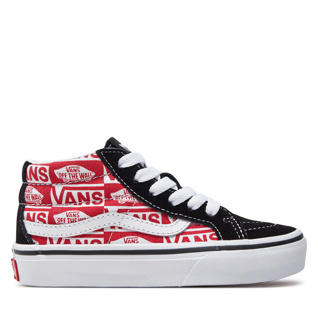 

Кроссовки Vans Sk8-Mid Reissue VN000BVPBRR1 Black/Racing Red, черный