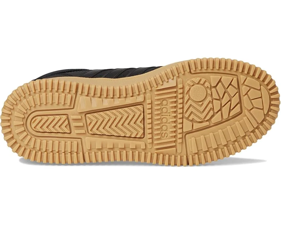 Кроссовки Adidas Kids Break Start Mid Top Shoes (Big Kid), Black/Carbon/Gum — фото 3