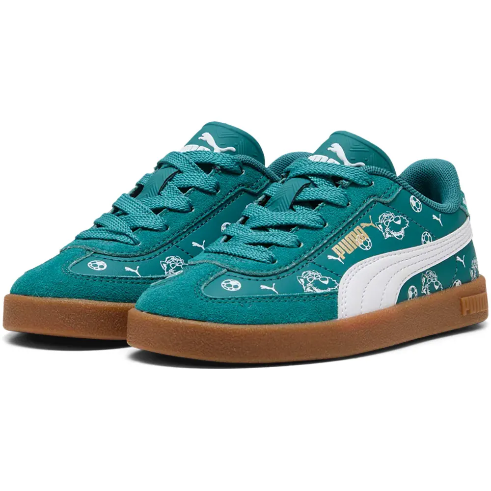 Кроссовки Puma Club II Era Super PS, зеленый — фото 2
