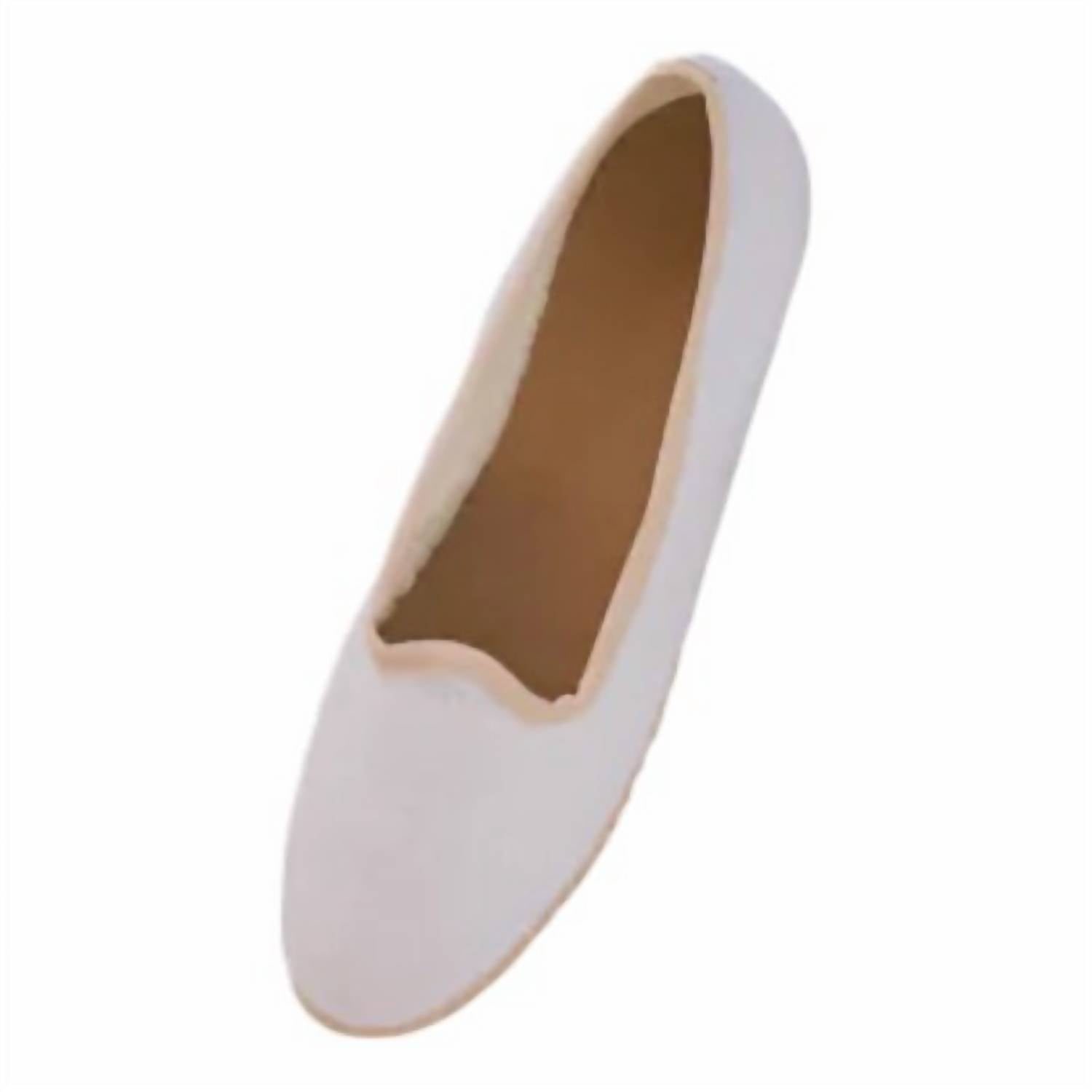 Женские слипоны Eva в льняном оттенке нюд Le Mogador, Linen Nude