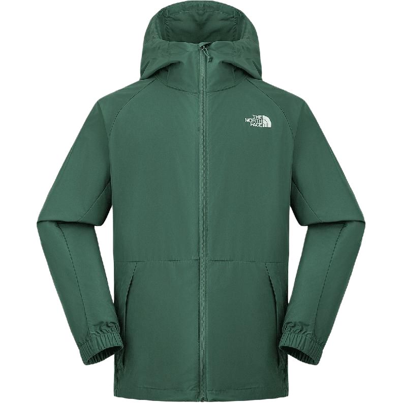 

THE NORTH FACE Куртка с защитой от ультрафиолета мужская цвета утиной зелени, HCH/Duck Green
