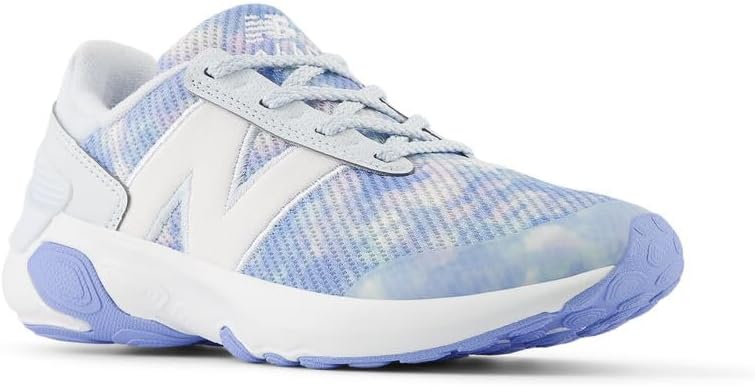 Кроссовки для бега New Balance Kids' 1440 V1 на шнуровке, белый/синий — фото 4