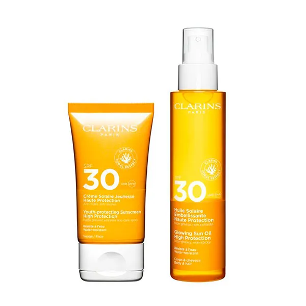Сухое масло SPF30 Huile Solaire Embellissante Clarins, 150 ml — фото 4