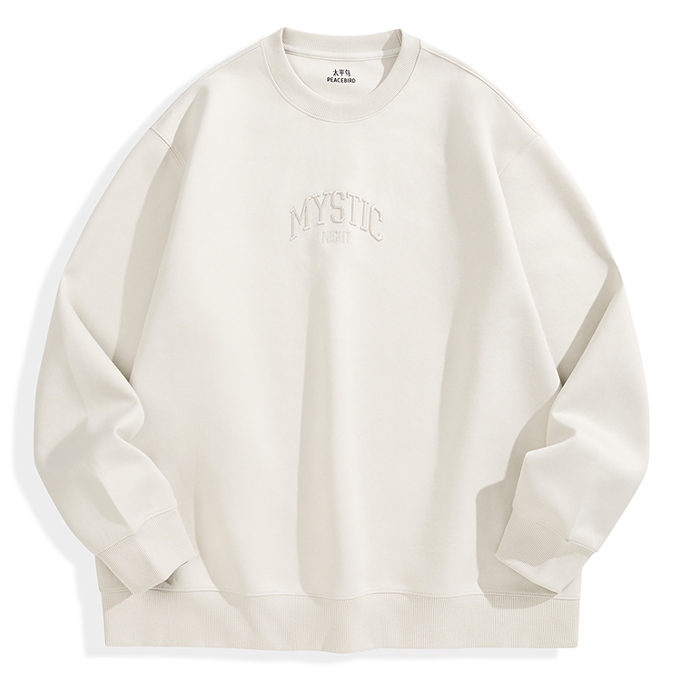 

Свитшот мужской из искусственной замши PEACEBIRD MEN, sugar-like color 1