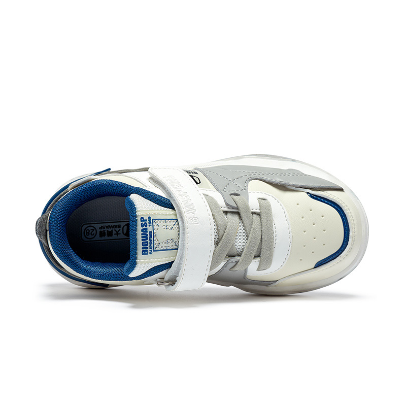 Детские скейтерские кеды Low Top Kids' BIG WASP, бело-розовые — фото 3