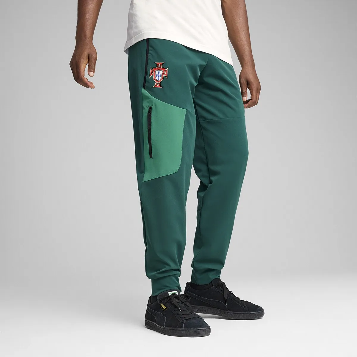 

Брюки мужской сборной Puma Portugal FPF FPF, зеленый