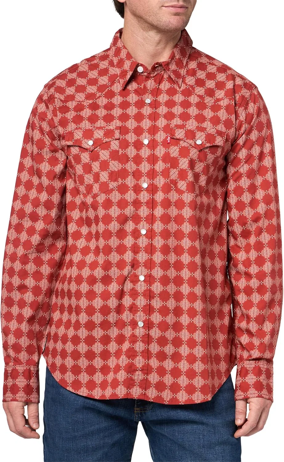 Рубашка классическая Levi's, красный