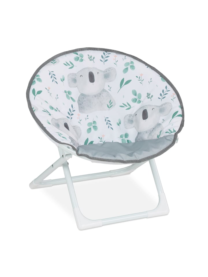 

Стул Hängesessel in Schwarz/ Natur Relaxdays