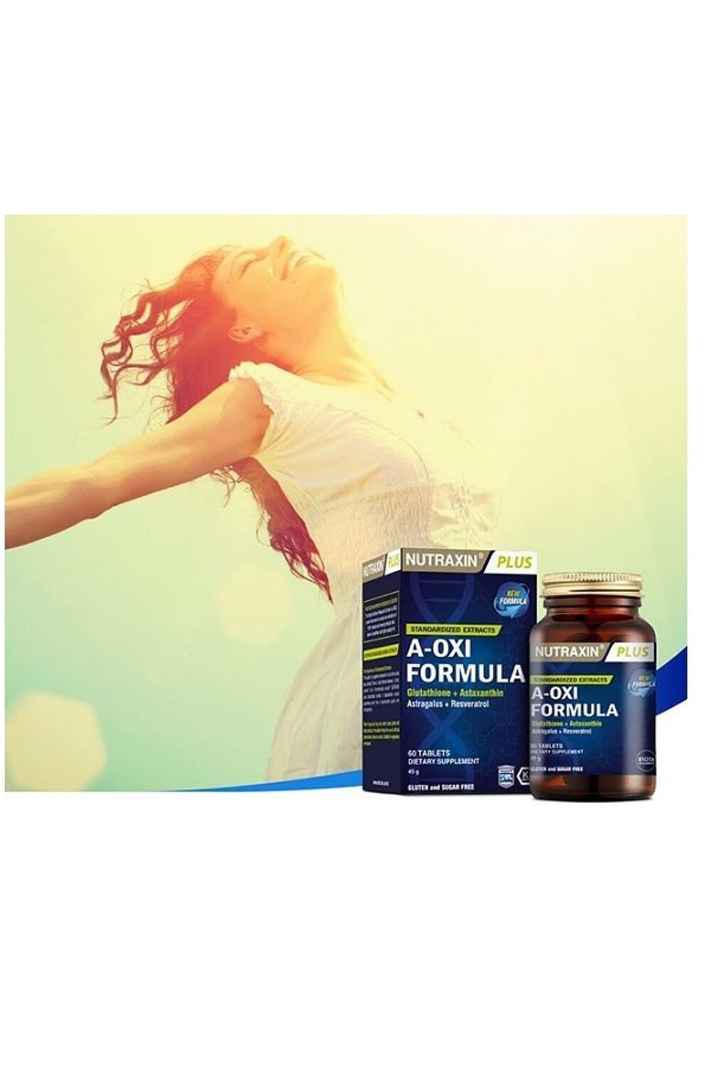 

Nutraxin Plus A-oxi Формула 60 Капсула