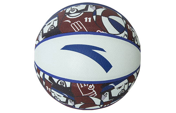 

ANTA Kt6 pu баскетбольный мяч red blue white размер 7 соревновательный унисекс