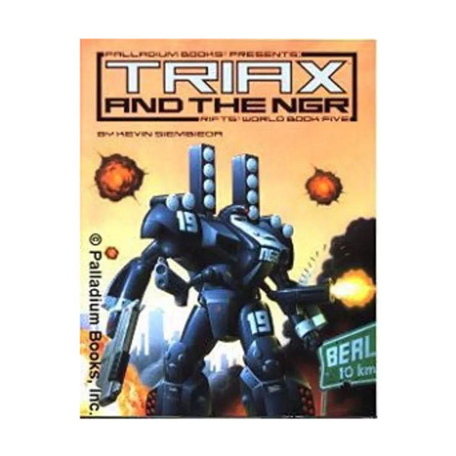 

Triax and the NGR, Rifts - World Books #01 - #15, мягкая обложка