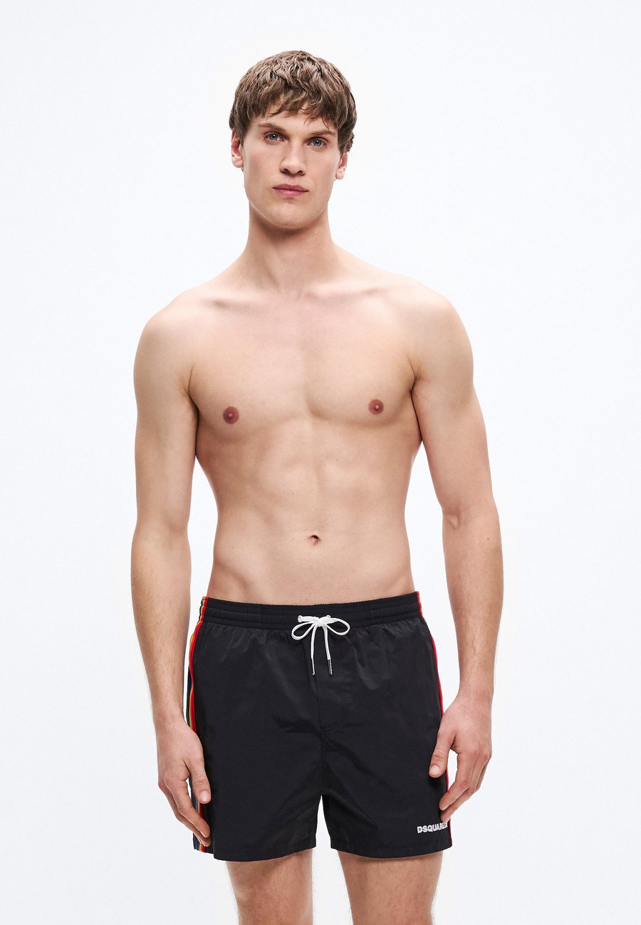 Шорты для плавания Dsquared2 REBEL KIDS BE PROUD MIDI, Black