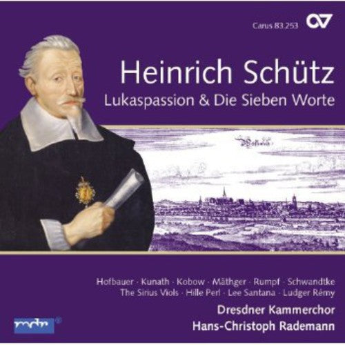 

CD диск Schutz / Sirius Viols / Perl: St. Luke Passion & Die Sieben Worte