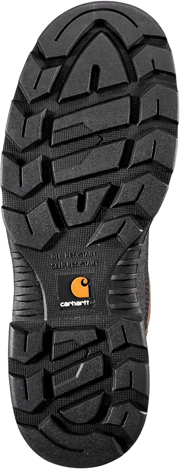 Мужские рабочие ботинки Carhartt Ironwood с водонепроницаемой мембраной и мягким носком, 6 дюймов, черный — фото 3
